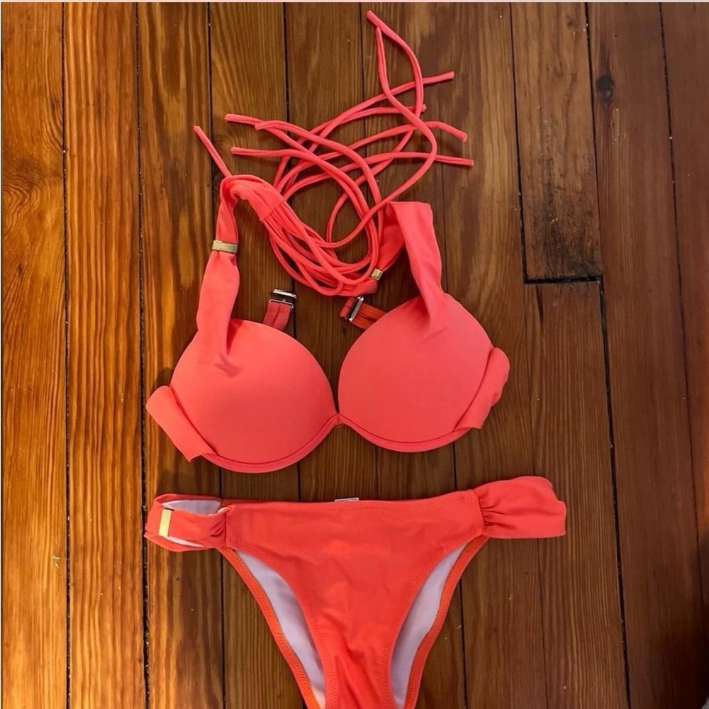 Orange bikini